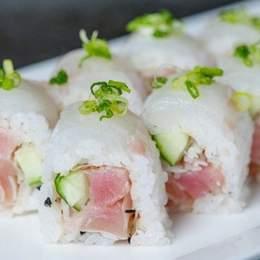 Rouleau Uramaki Kinmedai (Alfonsino) 4 pièces