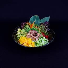 Salade Wakame Crevette Et Poulpe