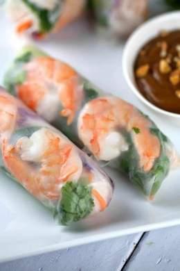 Rouleaux De Crevettes