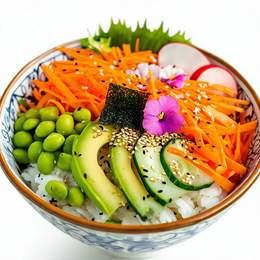Chirashi Don Végétarien/végétalien