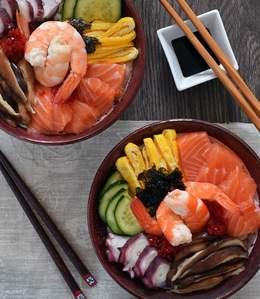 Chirashi Don Au Saumon