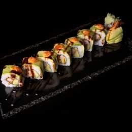 Rouleau de crevettes arc-en-ciel avec panko 8 pièces