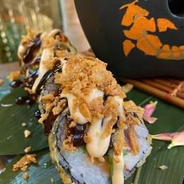 Futomaki végétarien tempura 5 pièces