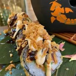 Futomaki végétarien tempura 5 pièces