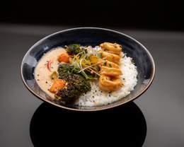 Riz Au Curry De Fruits De Mer