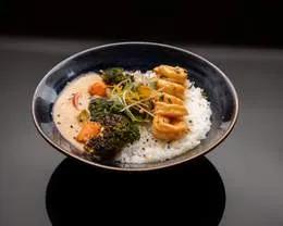Riz Au Curry De Fruits De Mer