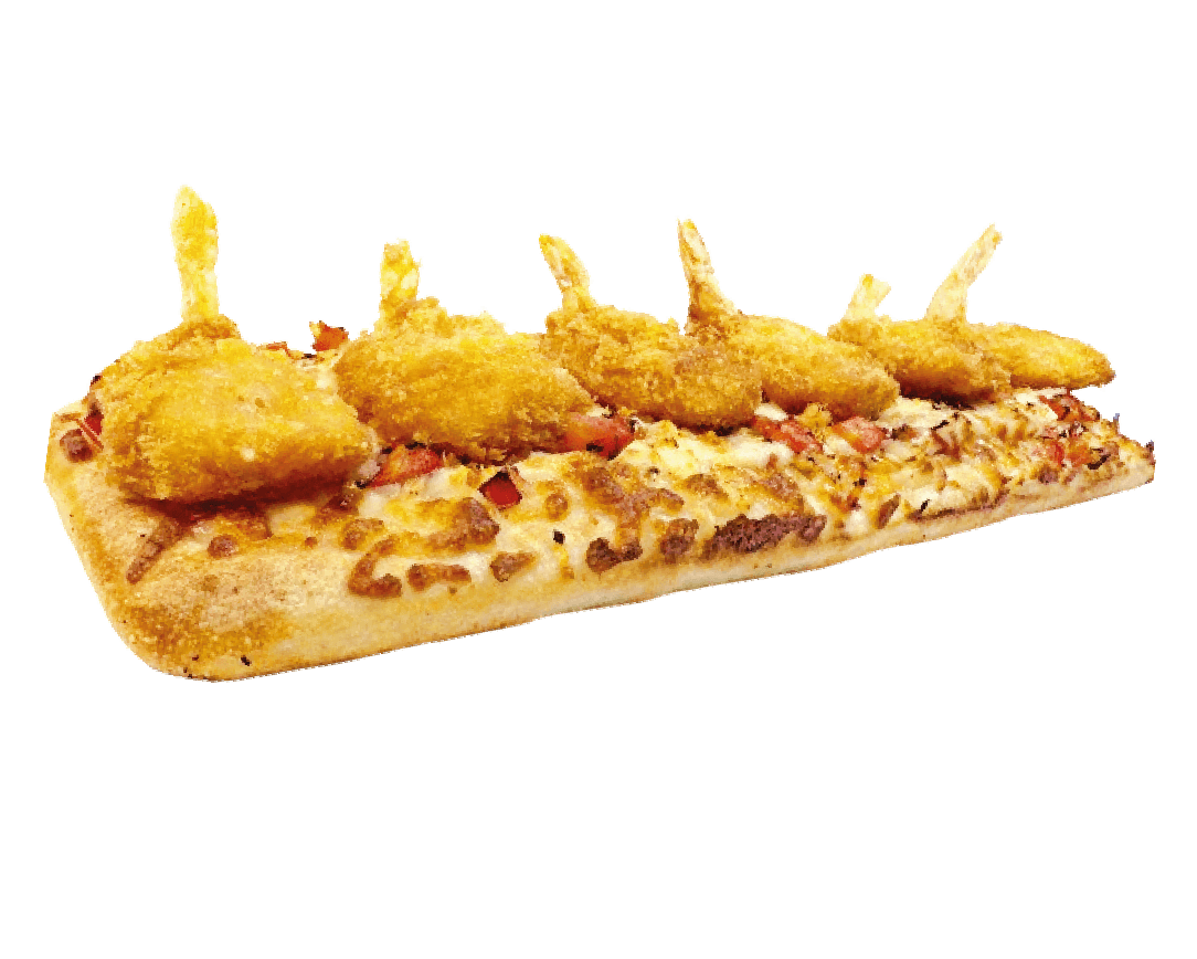Pizza Crevettes Tempura