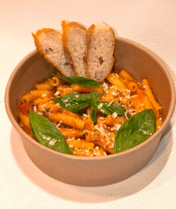 Pasta Rouge au fromage