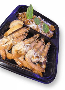 Crevettes à l’ail