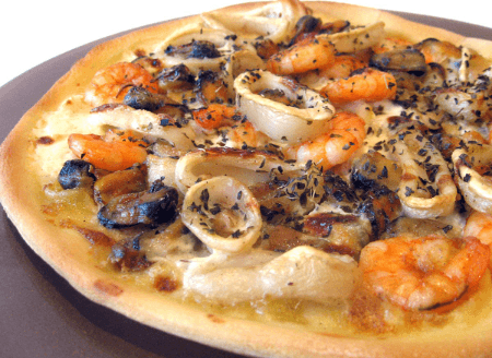 Pizza Fruits De Mer