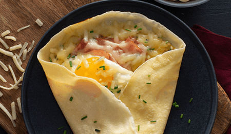 Crêpe Jambon Fromage Oeuf