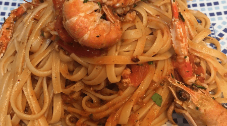 Risotto Crème de Langoustines Rosée