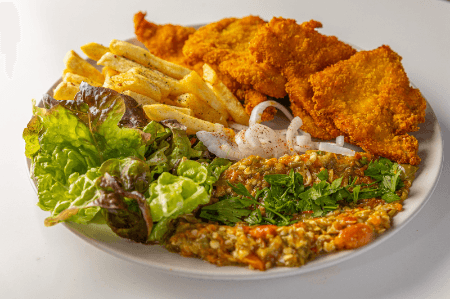 Plats Escalope De Poulet Panée