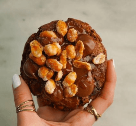 Cookies Snickers Cacahuète Caramel Beurre Salé