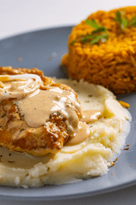 Plats Escalope à la crème aux épinards