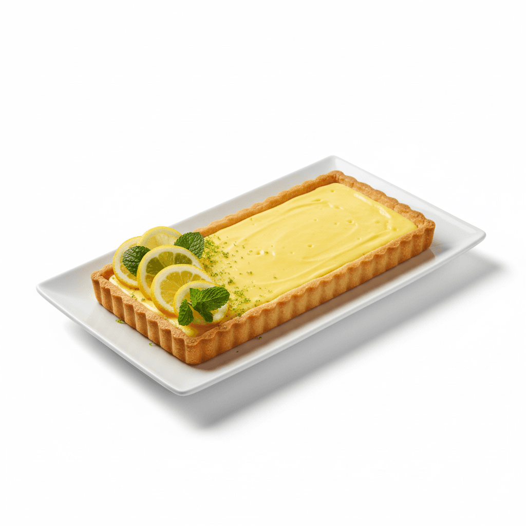 Tarte Rectangulaire Citron