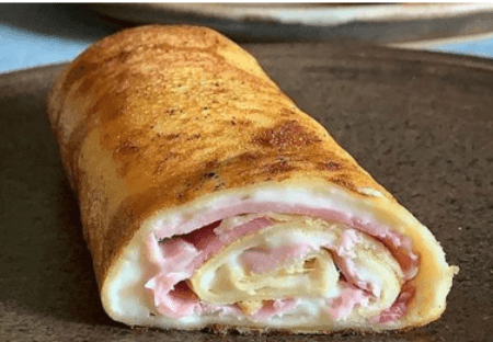 Crêpe Jambon Fromage Sauce Fromgère
