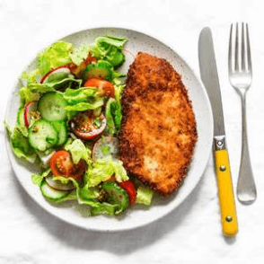 Plat Escalope Panée