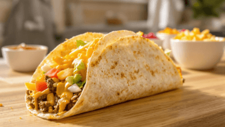 Tacos Poulet Fromage