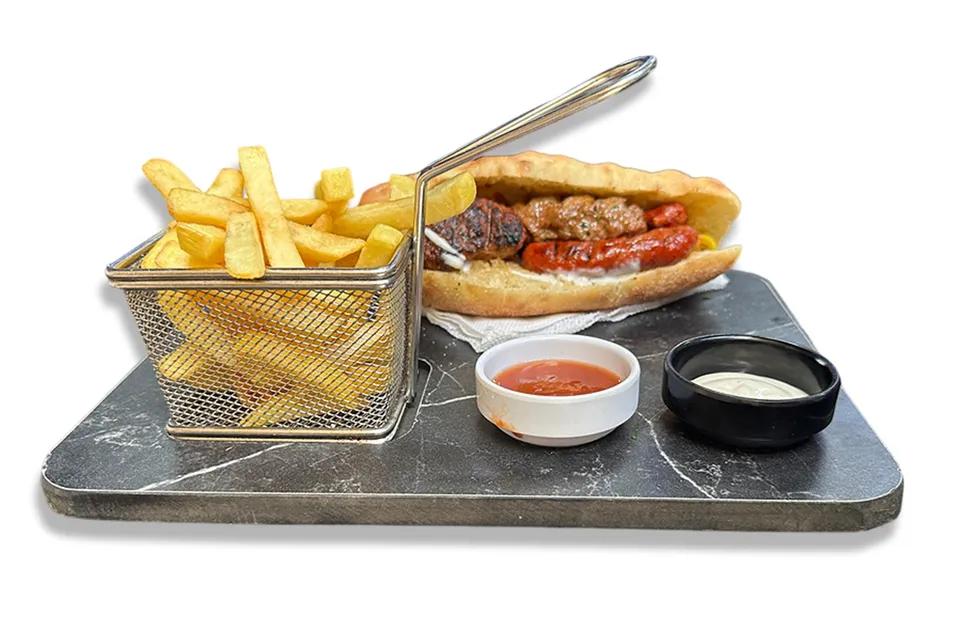 Sandwich Saucisses de Poulet