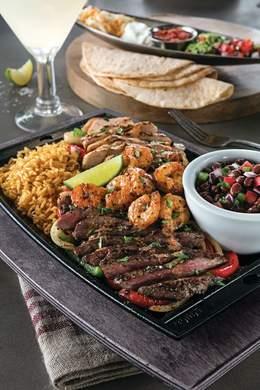 Fajitas Duo Bœuf & Crevettes