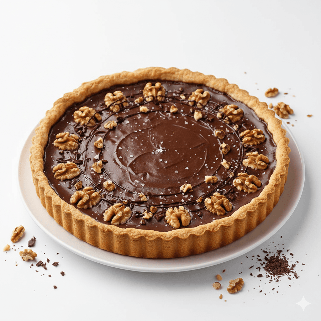 Tarte Chocolat Noix