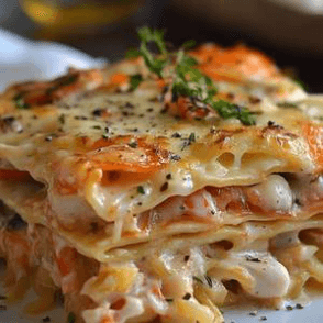 Lasagne ai frutti di mare