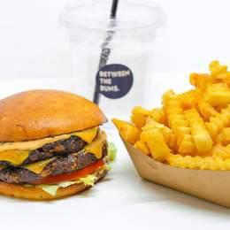 Menu Double Veggie Burger