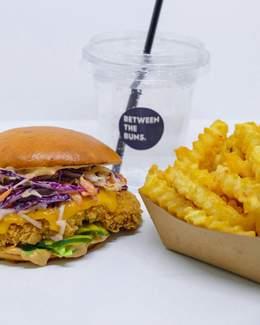 Menu Chicken Coleslaw Burger