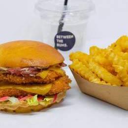 Menu Double Crispy Chicken Burger