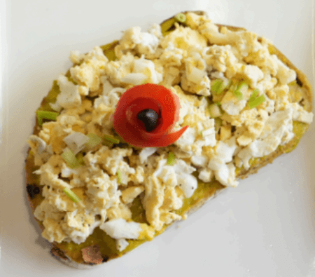 Tartine Avocat Crudité