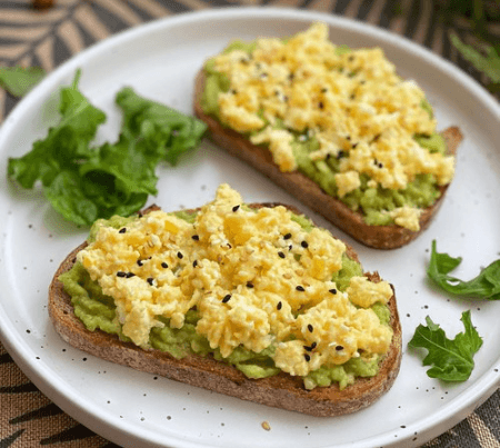 Tartine Oeuf Avocat
