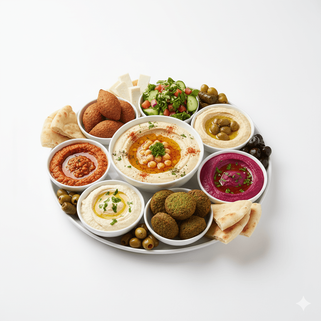 Une Petite Assiette de Mezze