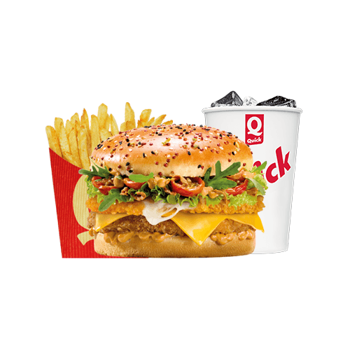 Menu  Soprano Burger Spicy Tomato Chicken Qrispy