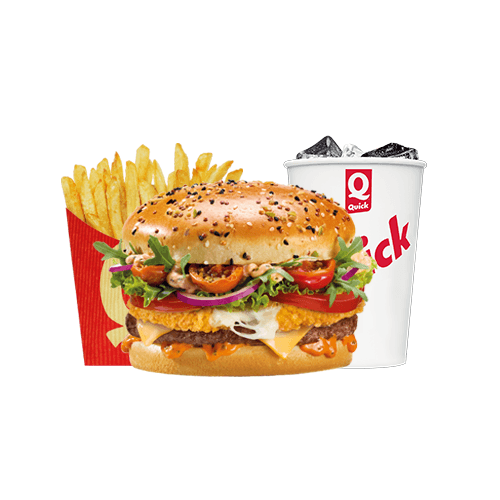 Menu  Soprano Burger Qreamy Tomato Beef Qrispy