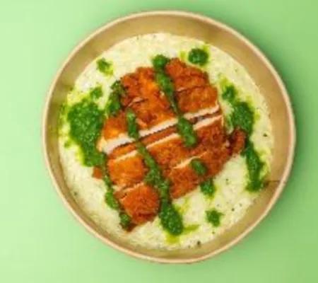 Risotto Pesto Poulet Pannée
