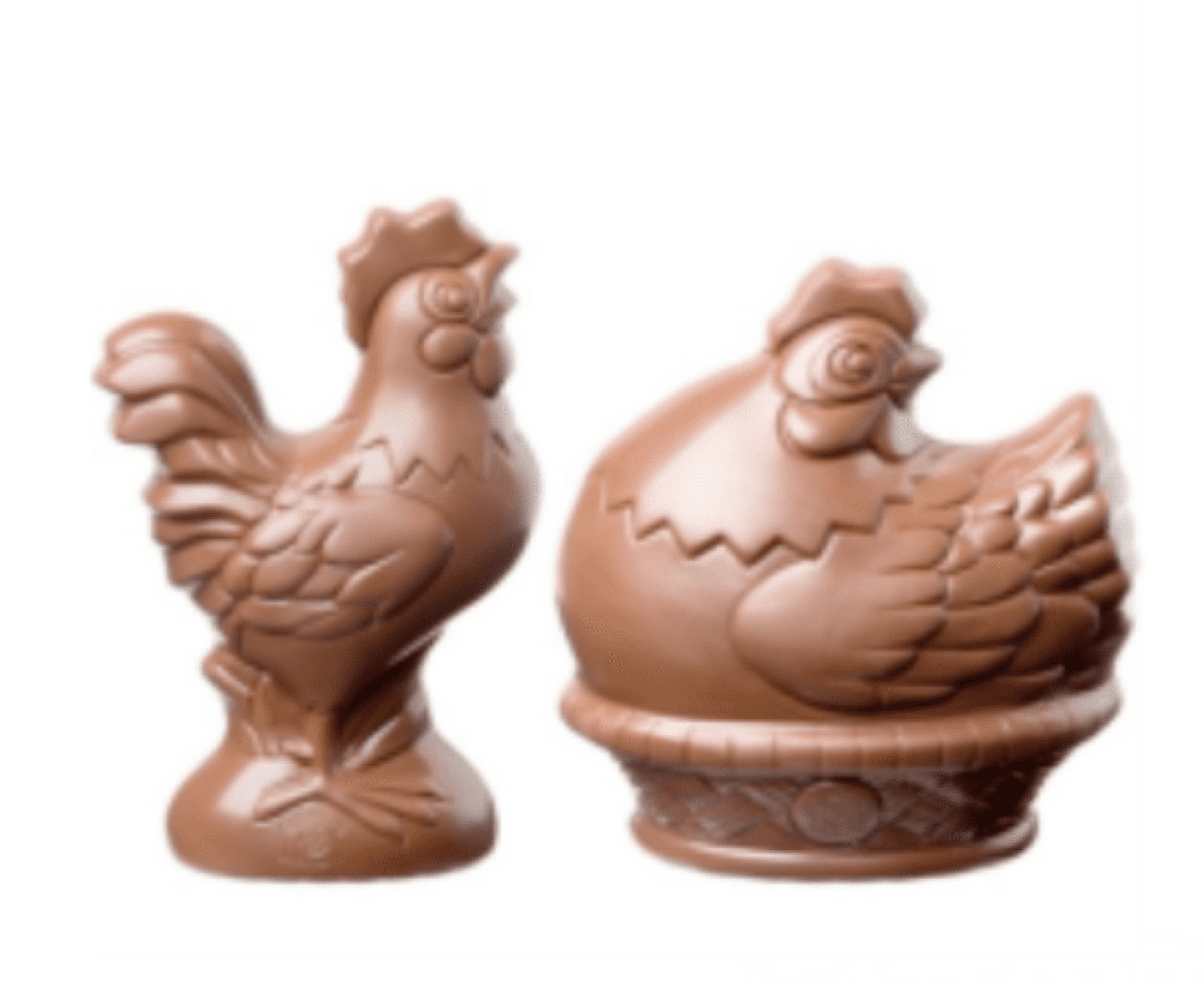 Sujet Coq /Poule Lait