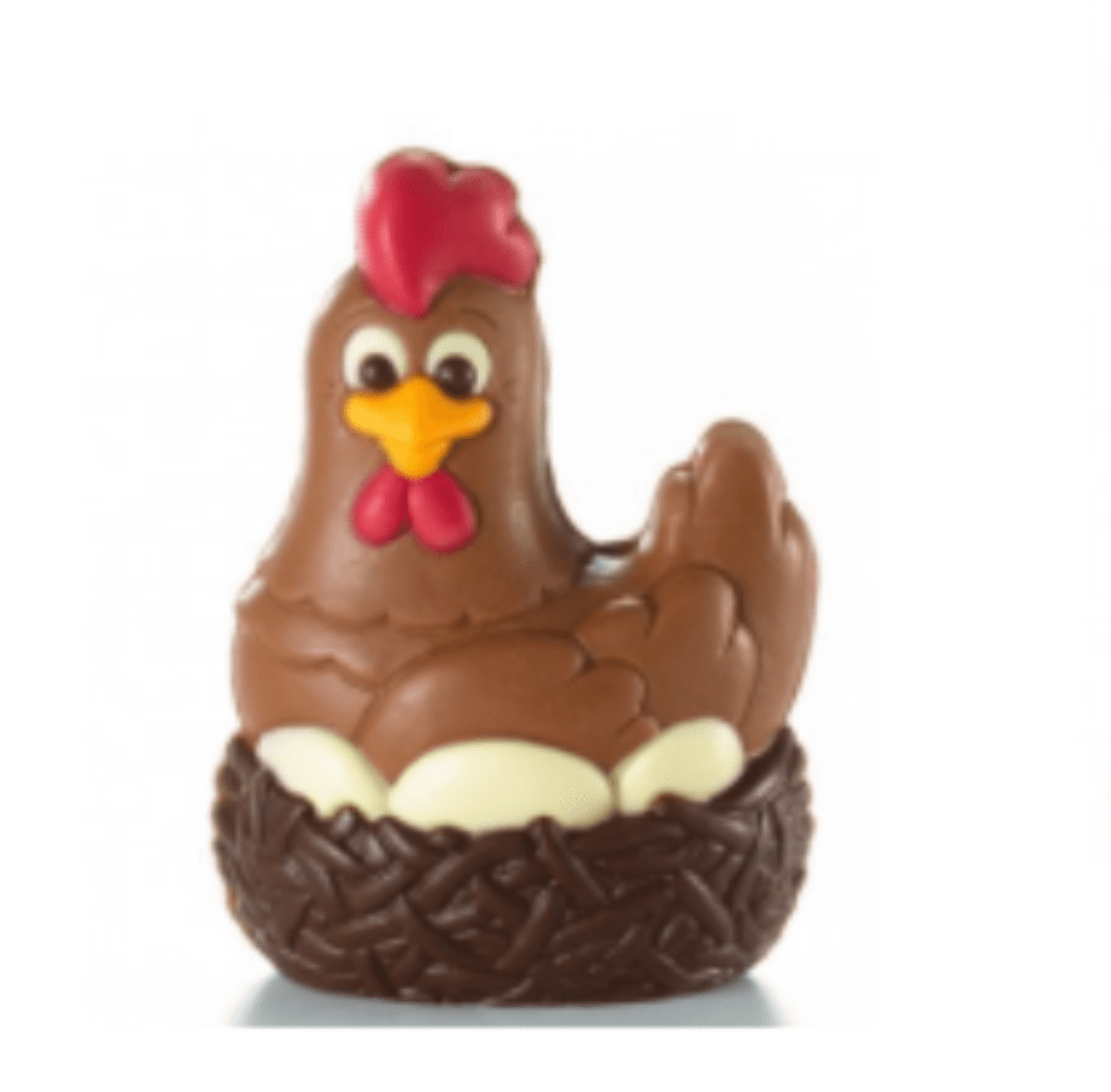 Sujet Poule et Nid Lait