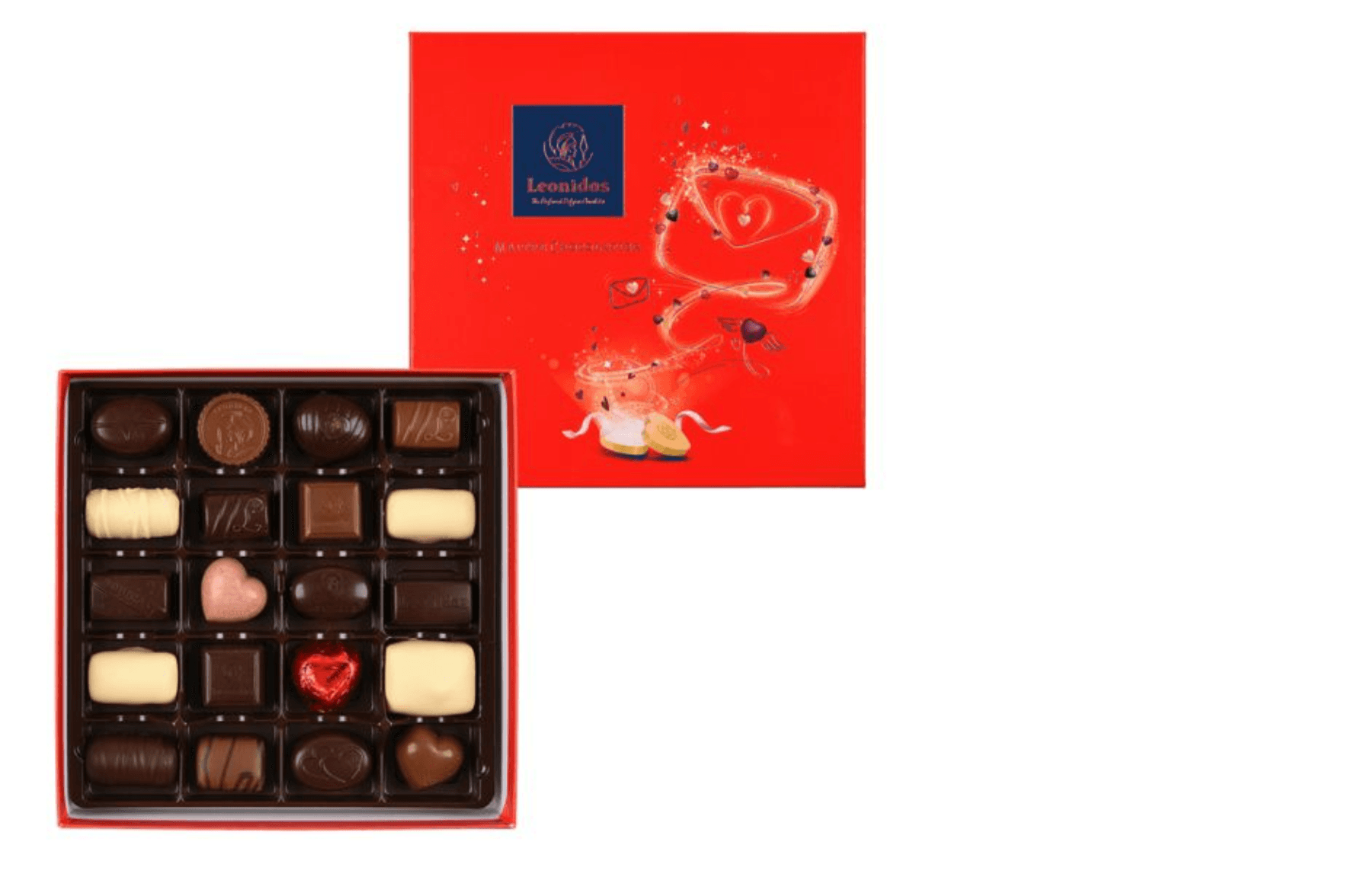 Boîte Carré Héritage Rouge M