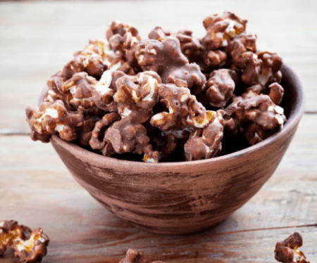 Pop Corn Fourré au Chocolat