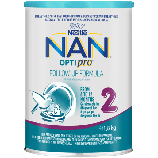Nestle Nan 2 Optipro Follow-Up Formula 1.8kg