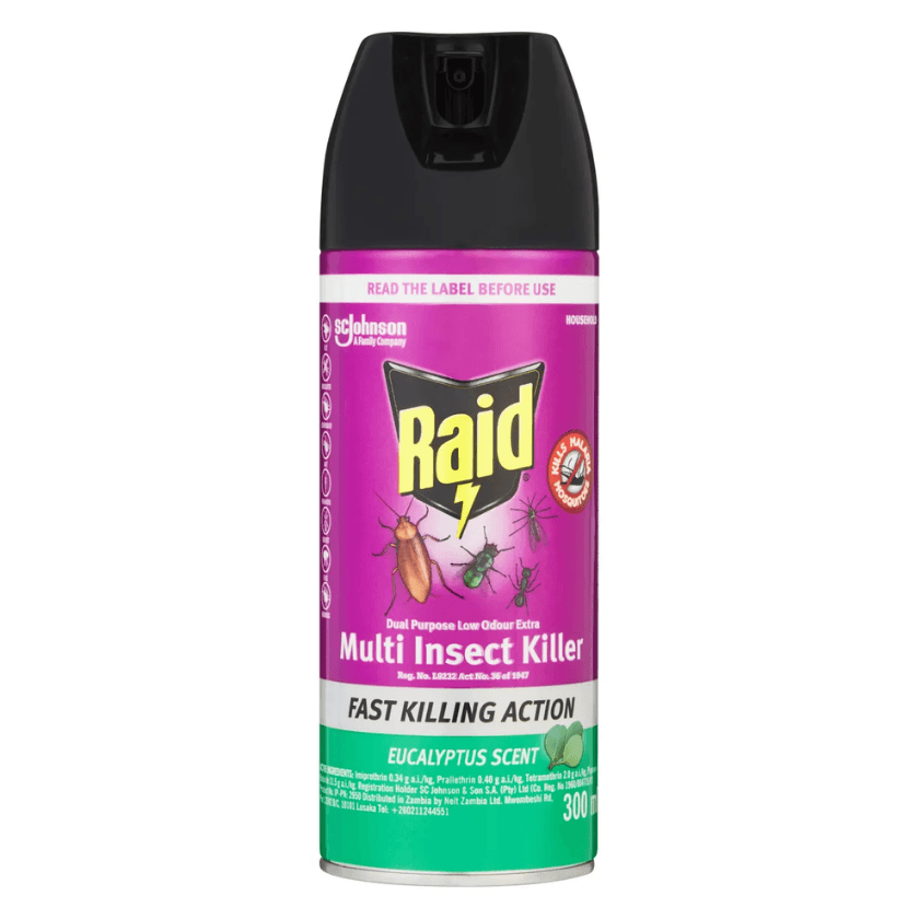 Raid Eucalyptus Scented Insecticide 300ml