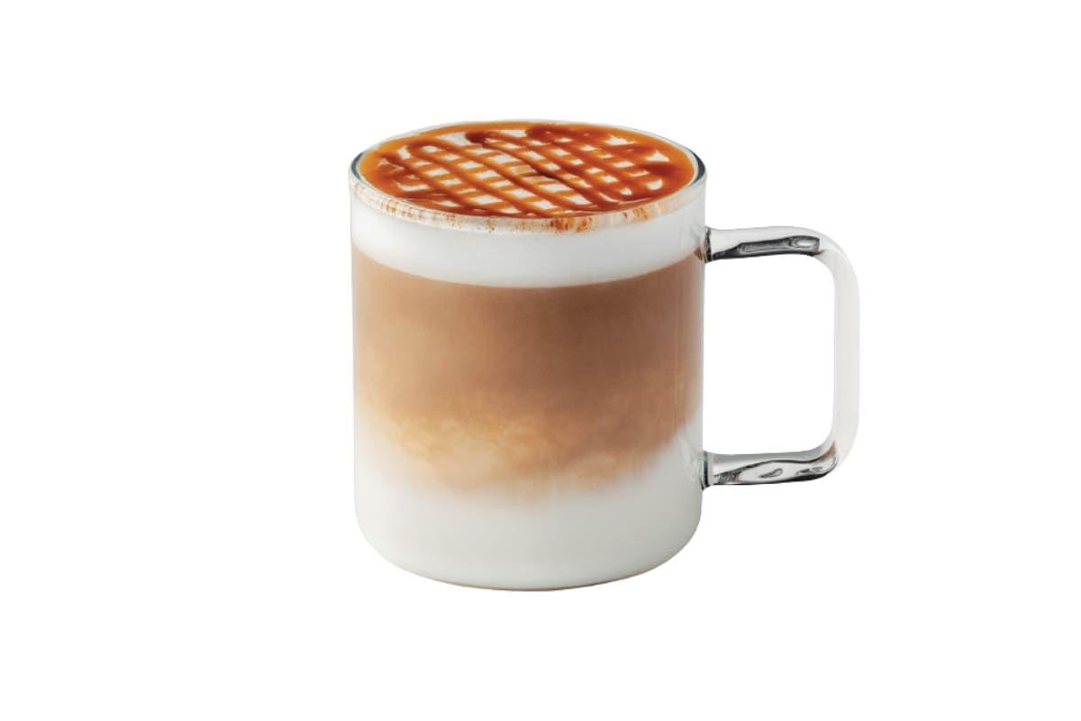 Nouveau Macchiato Caramel Chaud