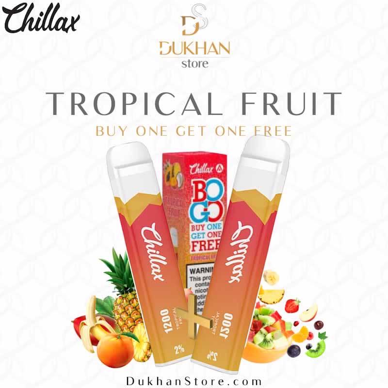 Chillax 1500puffs 5% TROPICAL FRUIT