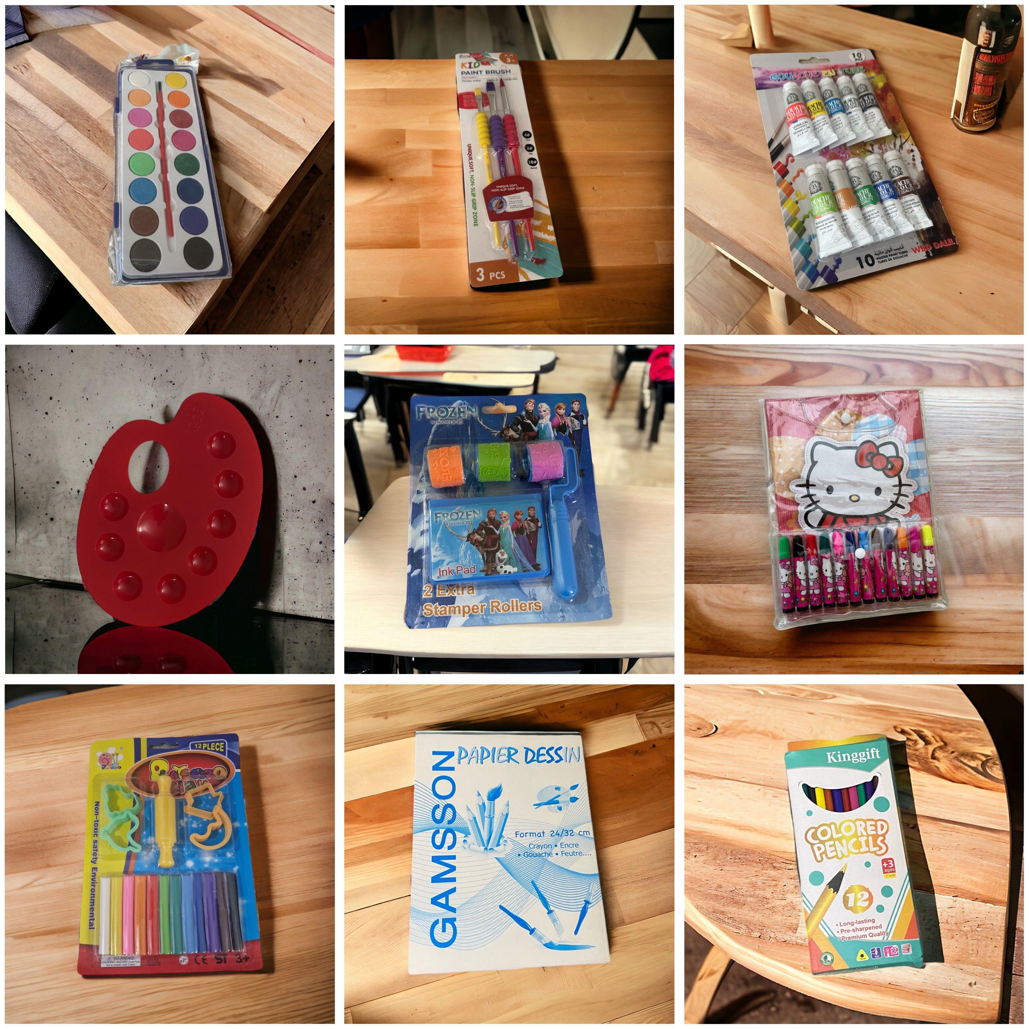 9 en 1 pack coloriage et peinture