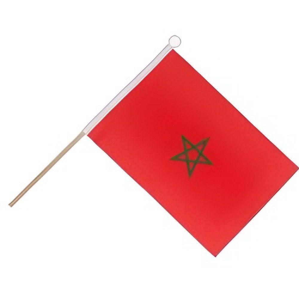 Drapeau Maroc taille moyenne 28x19ncm