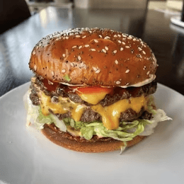 Burger Double Cheese