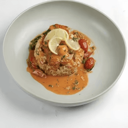 Saumon à la pizzaiolo