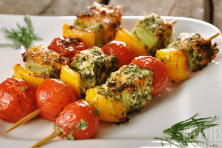 Brochettes de Poisson