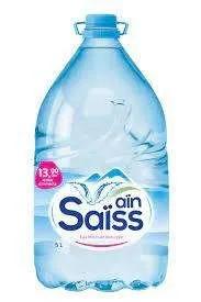 Eau minérale 5L  AIN SAISS.